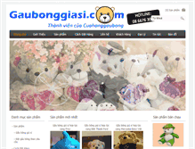 Tablet Screenshot of gaubonggiasi.com